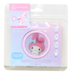 Japan Sanrio MagSafe Metal Sticker - My Melody : ID Photo Style