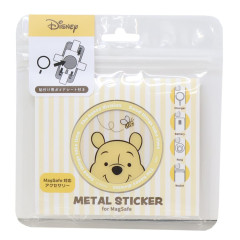 Japan Disney MagSafe Metal Sticker - Pooh : Bee