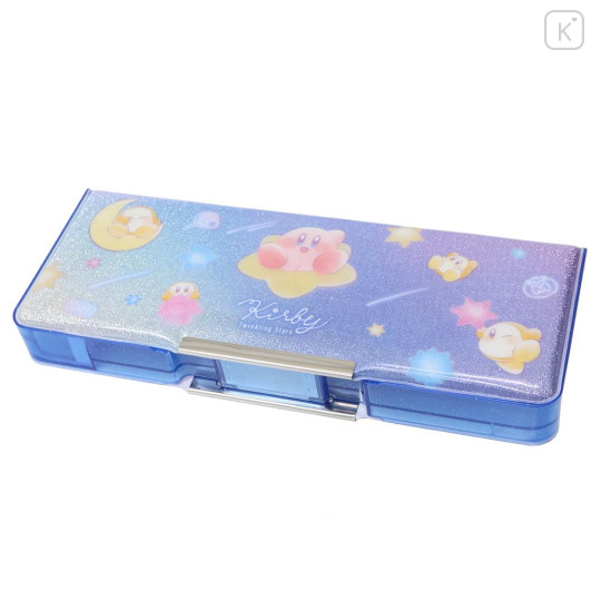 Japan Kirby Double-opening Pencil Case - Kirby : Twinkling Stars - 1