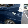 Japan Peanuts Emblem Deco Sticker - Snoopy & Woodstock : Car Sticker - 4