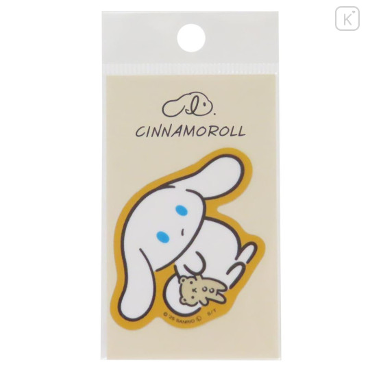 Japan Sanrio Vinyl Sticker - I.Cinnamoroll : Teddy Bear - 1