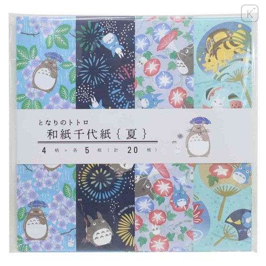 Japan Ghibli Origami Paper - My Neighbor Totoro : Summer Festival - 1