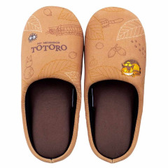 Japan Ghibli Room Slippers - My Neighbor Totoro : Cat Bus Brown