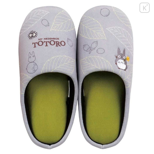 Japan Ghibli Room Slippers - My Neighbor Totoro : Grey - 1
