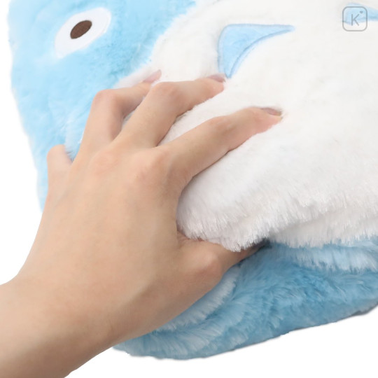 Japan Ghibli Die-cut Cushion - My Neighbor Totoro : Blue - 2