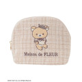 Japan San-X Maison de FLEUR Round Pouch - Rilakkuma : 6th Collaboration - 1