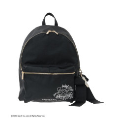 Japan San-X Maison de FLEUR Ribbon Round Backpack - Korilakkuma & Rilakkuma : 6th Collaboration