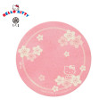 Japan Sanrio Tachikichi Water-absorbing Coaster - Hello Kitty : Cherry Blossom Silhouette - 1