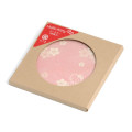Japan Sanrio Tachikichi Water-absorbing Coaster - Hello Kitty : Cherry Blossom Silhouette - 3