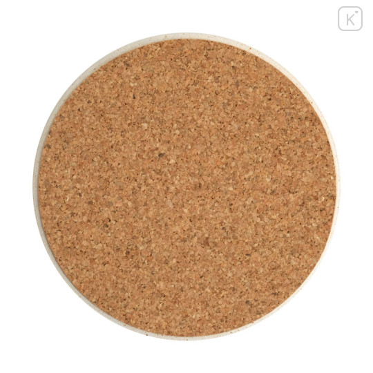 Japan Sanrio Tachikichi Water-absorbing Coaster - Hello Kitty : Chrysanthemum - 2