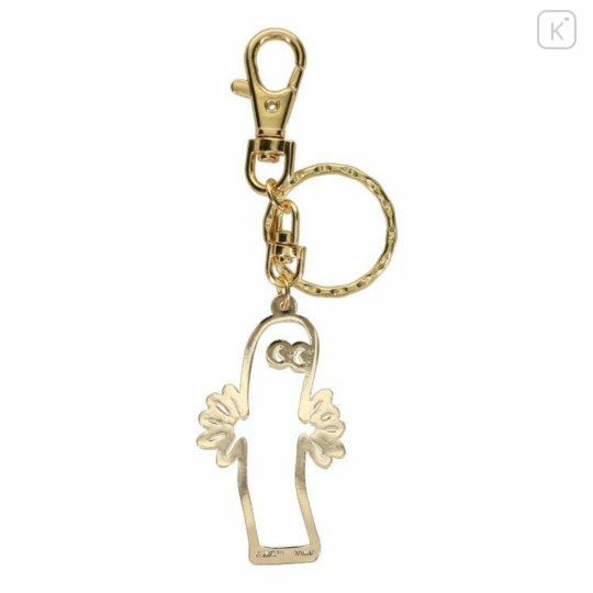 Japan Moomin Metal Keychain - Hattifatteners : Curious Gold - 2