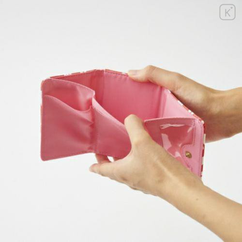 Japan Miffy Trifold Wallet - Miffy : Face Red White - 4