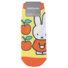 Japan Miffy Socks - Miffy : Apple Yellow Orange
