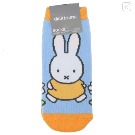 Japan Miffy Socks - Miffy : Orange Blue - 1