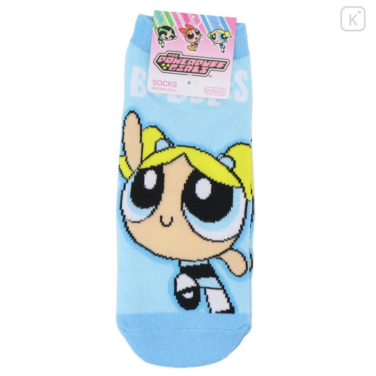 Japan The Powerpuff Girls Socks - Bubbles Fight - 1