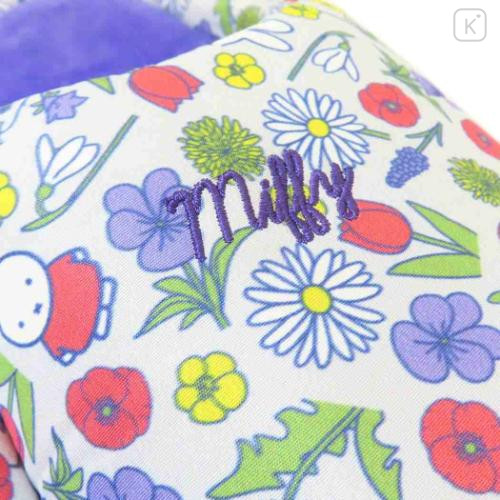 Japan Miffy Room Slippers - Miffy : Fragrance Purple Blue Flower - 4