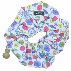 Japan Miffy Hair Scrunchie - Miffy : Fragrance Purple Blue Flower