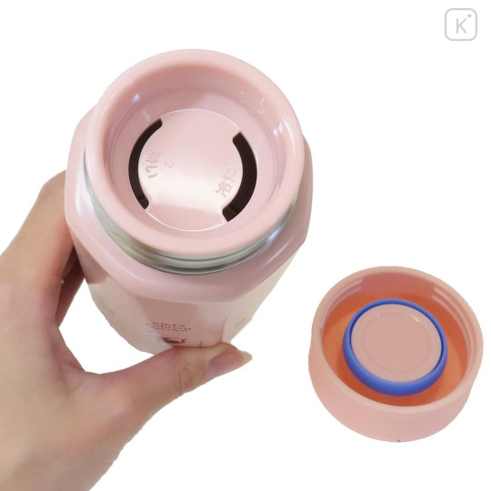 Japan Ghibli Stainless Steel Bottle 350ml - Kiki's Delivery Service : Jiji Pink - 3