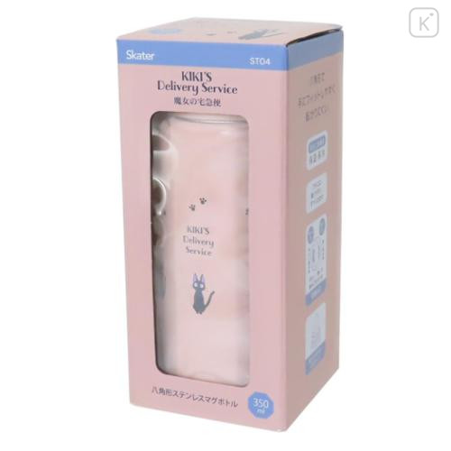 Japan Ghibli Stainless Steel Bottle 350ml - Kiki's Delivery Service : Jiji Pink - 4