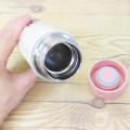 Japan Ghibli Ultra Lightweight Stainless Steel Bottle 350ml - Kiki's Delivery Service : Jiji Pink Ivory - 3