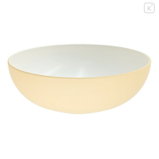 Japan San-X Melamine Plate 16cm - Rilakkuma : Beige White - 2