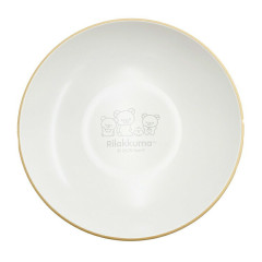 Japan San-X Melamine Plate 22.5cm - Rilakkuma : Beige White