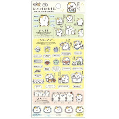 Japan San-X Sheet Sticker - Mainichi Hamuchima : Little Moments of Joy B
