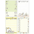 Japan San-X A6 Notepad - Mainichi Hamuchima : Little Moments of Joy B - 2