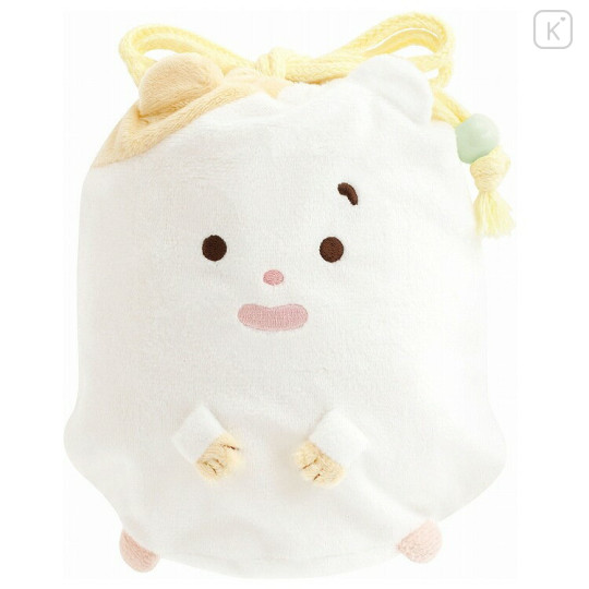 Japan San-X Plush Drawstring Bag - Mainichi Hamuchima : Little Moments of Joy - 2