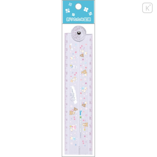 Japan San-X Folding Ruler 30cm - Rilakkuma : Happy School - 1
