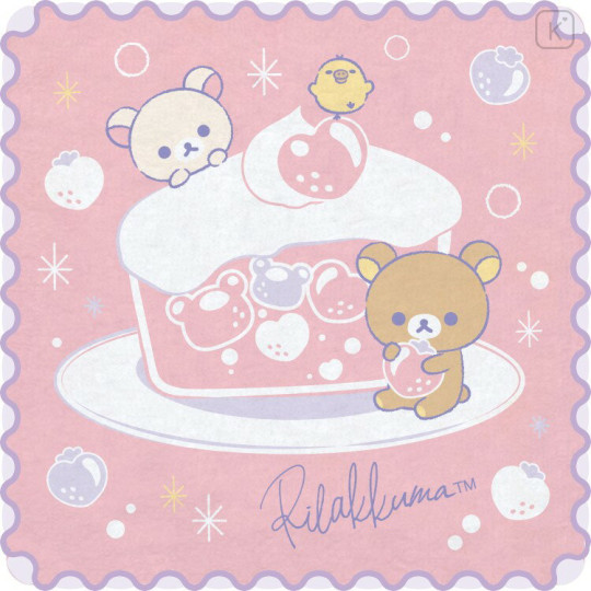 Japan San-X Mini Towel Set - Rilakkuma : Happy School - 3