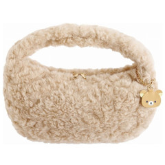 Japan San-X Fluffy One-handle Bag - Rilakkuma