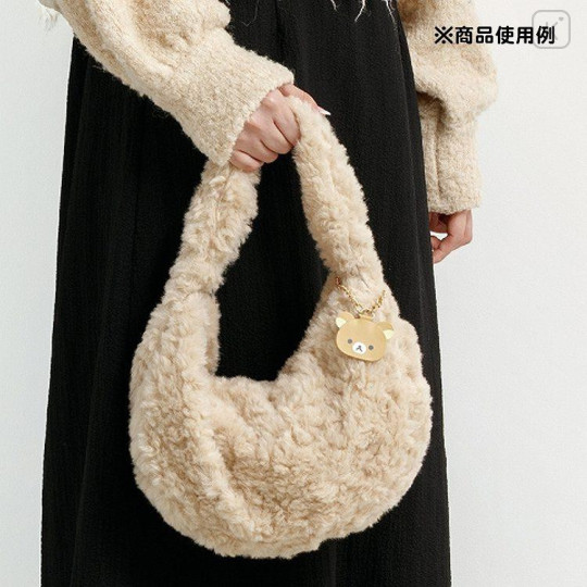 Japan San-X Fluffy One-handle Bag - Rilakkuma - 4