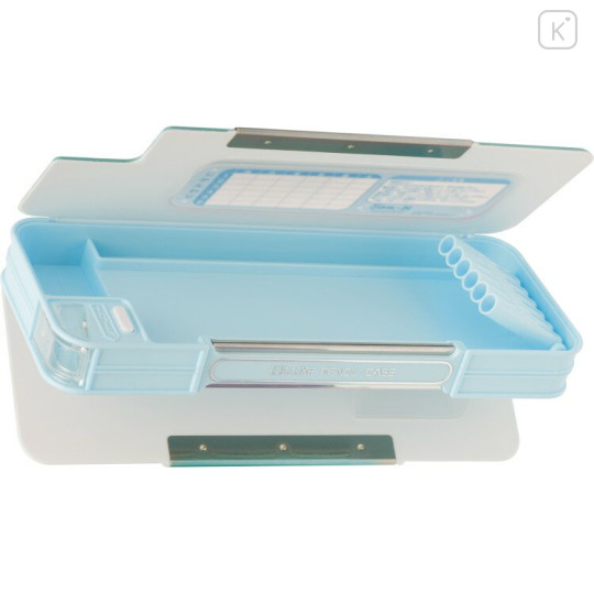 Japan San-X Soft Pencil Case - Sumikko Gurashi : Go Go School Blue - 2