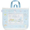 Japan San-X Quilted Lesson Bag - Sumikko Gurashi : Go Go School - 2