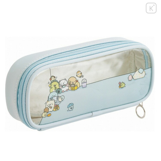 Japan San-X Clear Pen Pouch Case - Sumikko Gurashi : Sumikko's Favorite - 1