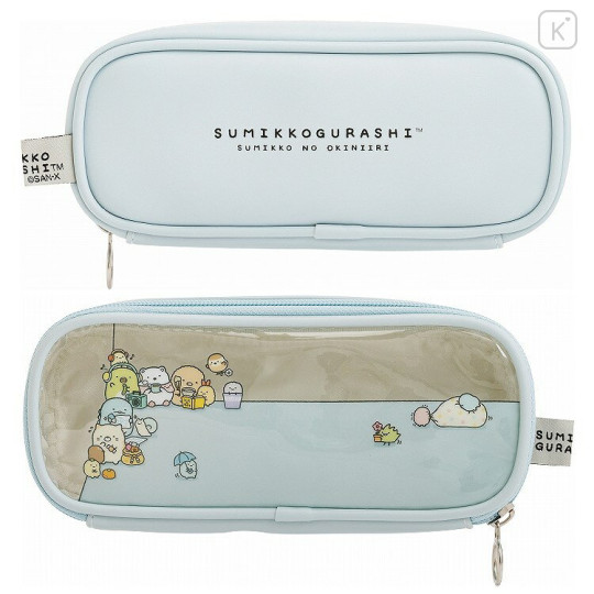 Japan San-X Clear Pen Pouch Case - Sumikko Gurashi : Sumikko's Favorite - 2