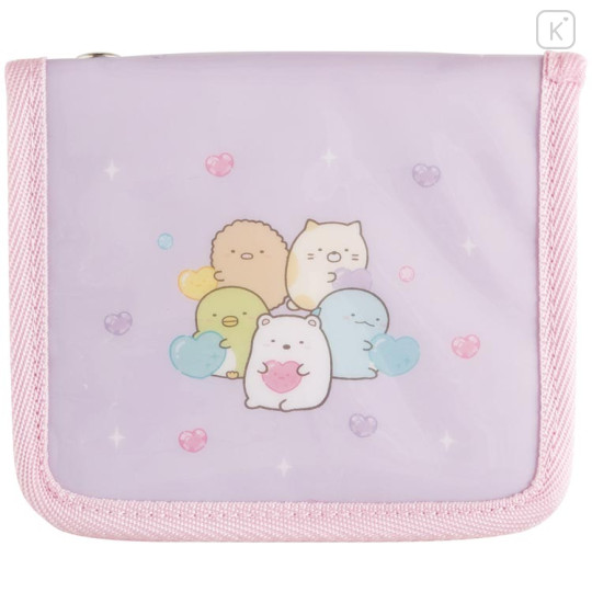 Japan San-X Kids Wallet - Sumikko Gurashi : Pink - 2