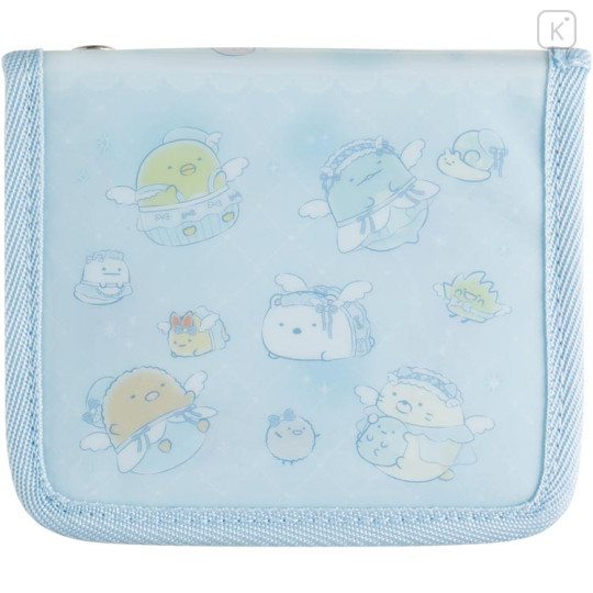Japan San-X Kids Wallet - Sumikko Gurashi : Blue - 2
