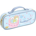 Japan San-X Pen Pouch - Sumikko Gurashi : Happy School Blue - 1