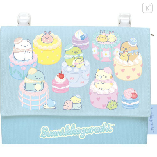 Japan San-X Pocket Pouch - Sumikko Gurashi : Happy School - 1