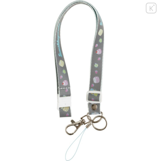 Japan San-X Reflector Neck Strap - Sumikko Gurashi : Happy School A - 2