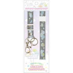 Japan San-X Reflector Neck Strap - Sumikko Gurashi : Happy School B