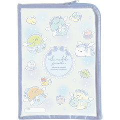 Japan San-X A4 Flat Pouch - Sumikko Gurashi : Go Go School