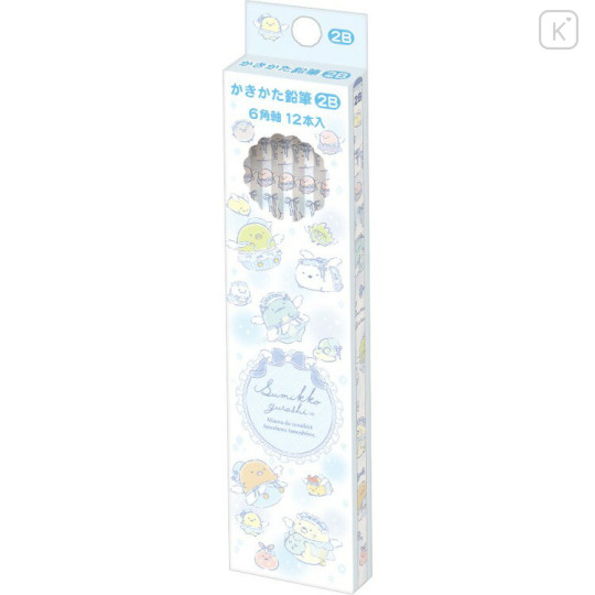 Japan San-X 2B Pencil Set - Sumikko Gurashi : Go Go School - 1
