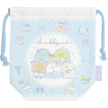 Japan San-X Drawstring Bag (M) - Sumikko Gurashi : Go Go School - 1