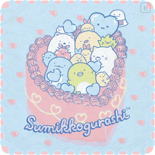 Japan San-X Mini Towel Set - Sumikko Gurashi : Happy School A - 2