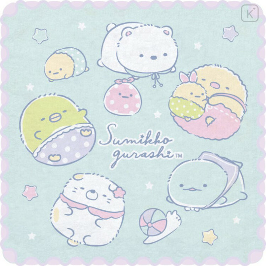Japan San-X Mini Towel Set - Sumikko Gurashi : Happy School B - 3