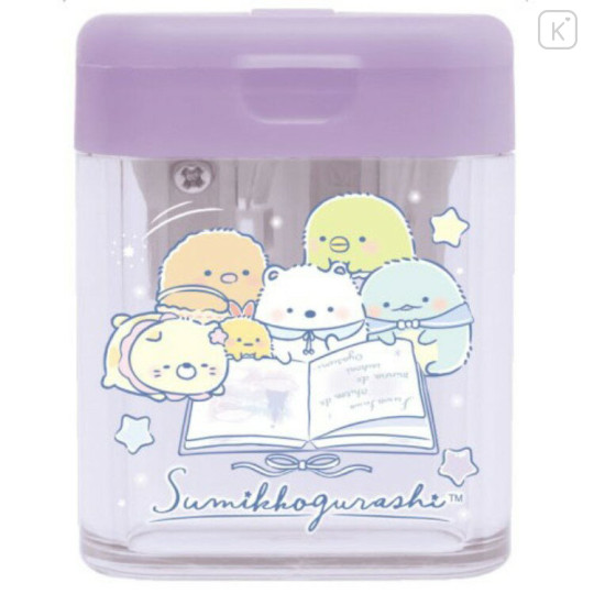Japan San-X Pencil Sharpener - Sumikko Gurashi : Go Go School B - 2