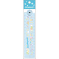 Japan San-X Folding Ruler 30cm - Sumikko Gurashi : Happy School Blue - 1